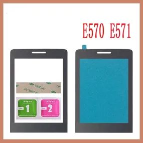 100% New Original Front Glass Lens For Philips Xenium Philips E560 E570 E571 X623 X1560 X5500 Not Touch Screen Free Shipping