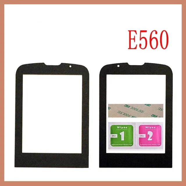 100% New Original Front Glass Lens For Philips Xenium Philips E560 E570 E571 X623 X1560 X5500 Not Touch Screen Free Shipping