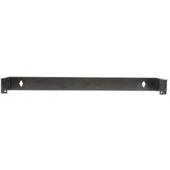 1U Swing Out Fiber Optic Patch Panel, Capacity 2 LGX Adapter Plates / Cassettes / Modules, Unloaded, Black Powder Coat