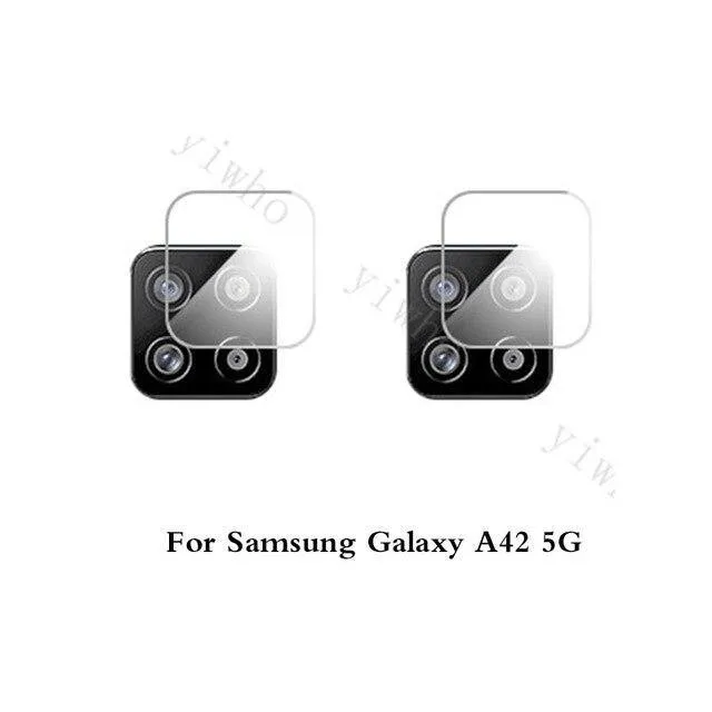 2Pcs Camera Lens Tempered Glass For Samsung Galaxy