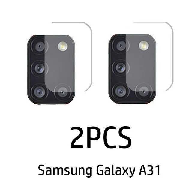 2Pcs Camera Lens Tempered Glass For Samsung Galaxy