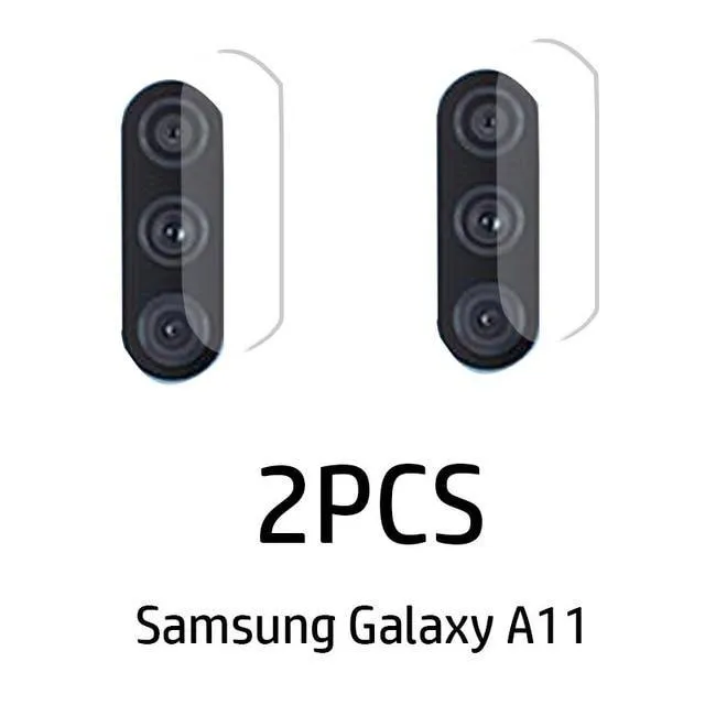 2Pcs Camera Lens Tempered Glass For Samsung Galaxy
