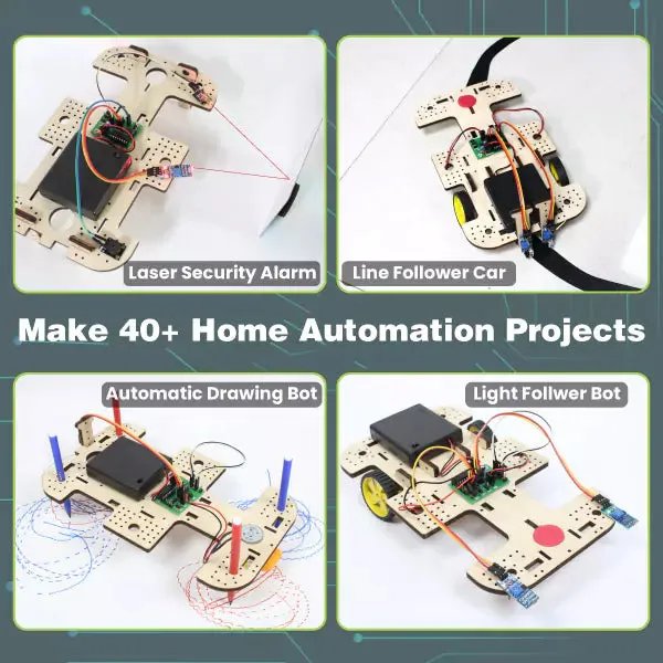 40-in-1 DIY Robotics Master Kit | 8-15 yrs