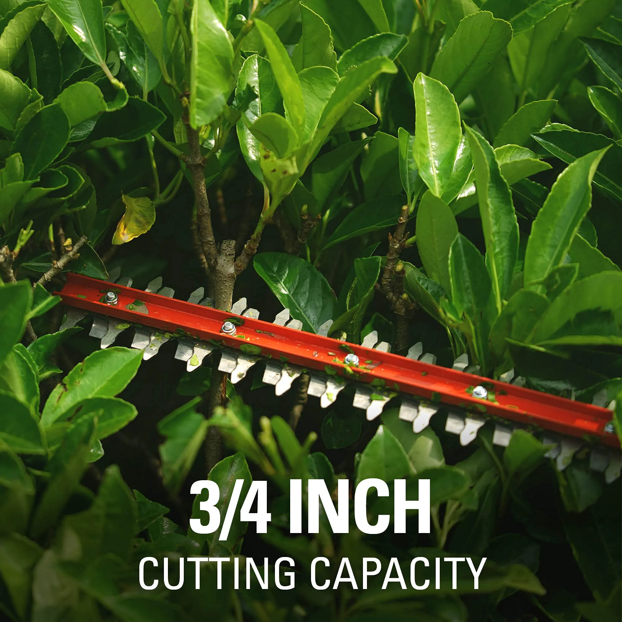 48V (2x24V) 15" Cordless Battery String Trimmer, 24V 320 CFM Blower & 24V 22" Hedge Trimmer w/ (2) 2.0Ah USB Batteries & Charger