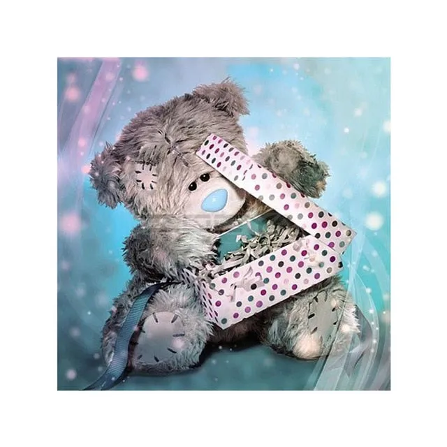 5D Diamond Painting | Teddy Bear Rhinestone Painting | Nursery Diamond Painting Kit | Stuffed Animals