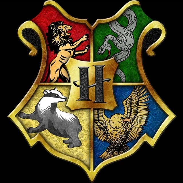 5D Diamond Paintings, Hogwarts House Crests - Potter DIY Diamond Painting Art