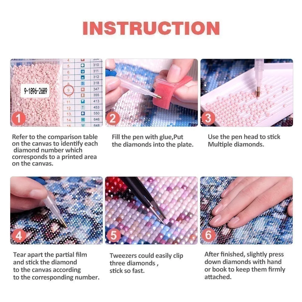 5D DIY Seashell Basket Diamond Painting | Beach Scenery Full Square Drill Diamond | Seagull Ocean Shell Mosaic