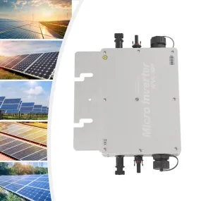600W MPPT WiFi Solar PV Grid Tie Micro Inverter, DC to AC, Waterproof IP65