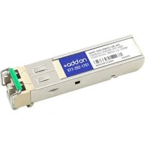 Addon Juniper Networks Sfpp-10G-Dw21-Zr Compatible Taa Compliant 10Gbase-Dwdm 100Ghz Sfp  Transceiver (Smf, 1560.61Nm, 80Km, Lc, Dom)