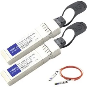 AddOn MSA and TAA Compliant 10GBase-AOC SFP  to SFP  Direct Attach Cable (850nm, MMF, 1m) SFP-10GB-AOC1M-AO