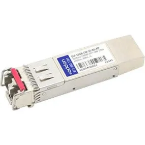 Addon Msa And Taa Compliant 10Gbase-Cwdm Sfp  Transceiver (Smf, 1350Nm, 80Km, Lc, Dom)