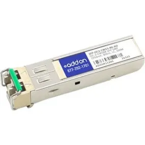 Addon Msa And Taa Compliant Oc-3-Cwdm Sfp Transceiver (Smf, 1550Nm, 80Km, Lc, Dom)