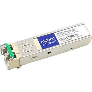 Addon Msa And Taa Compliant Oc-3-Cwdm Sfp Transceiver (Smf, 1550Nm, 80Km, Lc, Dom)