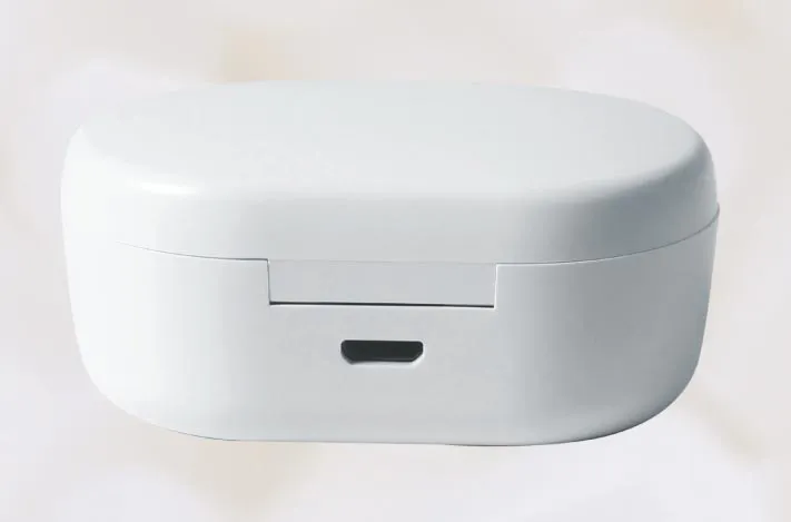 ALAVUS  سماعات أذن لاسلكية TWS من البلاستيك المعاد تدويره RCS  بيضاء