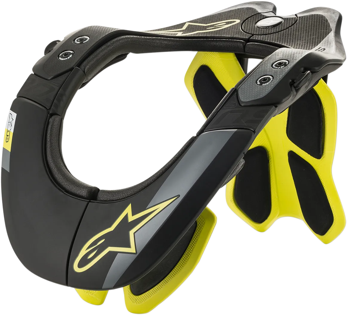ALPINESTARS BNS Tech 2 - Black/Yellow Fluo - XS-M 6500019155XS/M