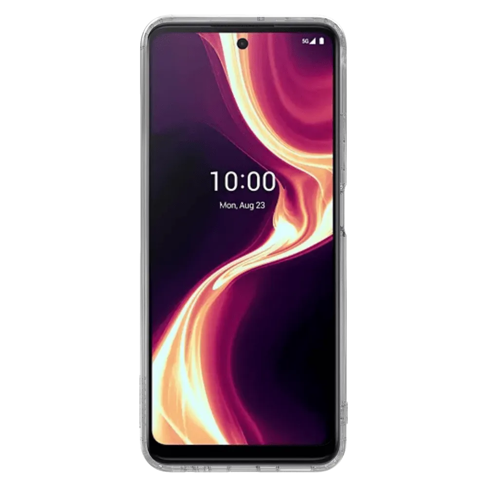 AMPD TPU / Acrylic Crystal Clear Case with Black Bumper for Celero 5G Plus (Gen 3) by AMPD