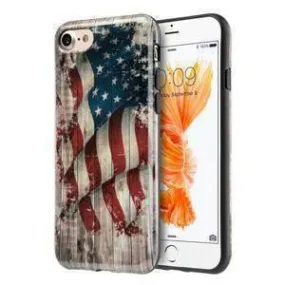 Amzer Patriotic Vintage Flag Series iPhone 7 Case - Faded Glory