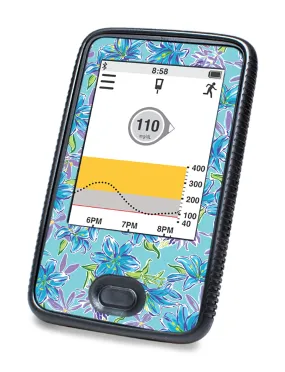Azul Flowers Designed for DEXCOM G6 Touchscreen Receiver