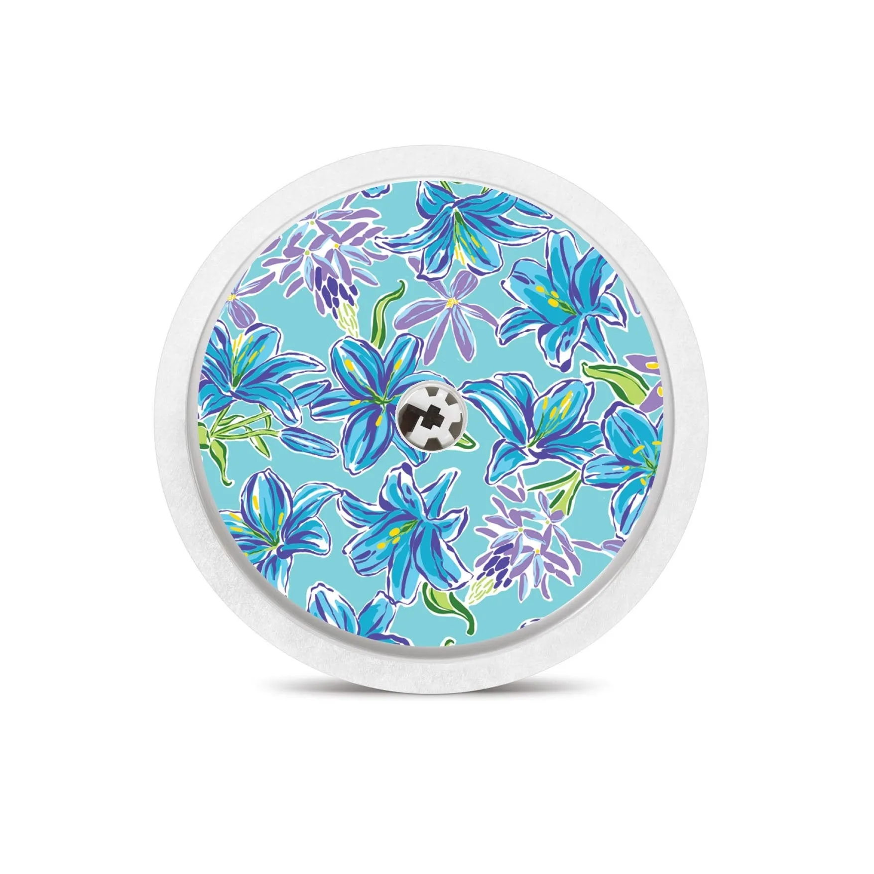 Azul Flowers for Freestyle Libre 2