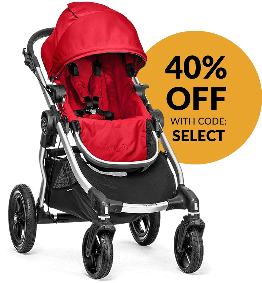 Baby Jogger City Select Single Stroller 2015 Ruby