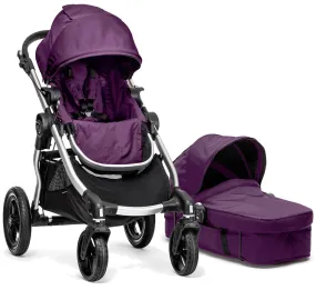 Baby Jogger City Select Single Stroller & Bassinet 2015 Amethyst