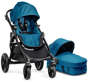 Baby Jogger City Select Single Stroller & Bassinet - Teal