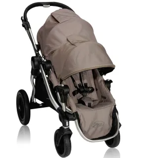 Baby Jogger City Select Single Stroller with Second Seat Kit in Quartz