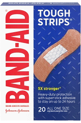 Band-Aid Tough Strips- 20 Count