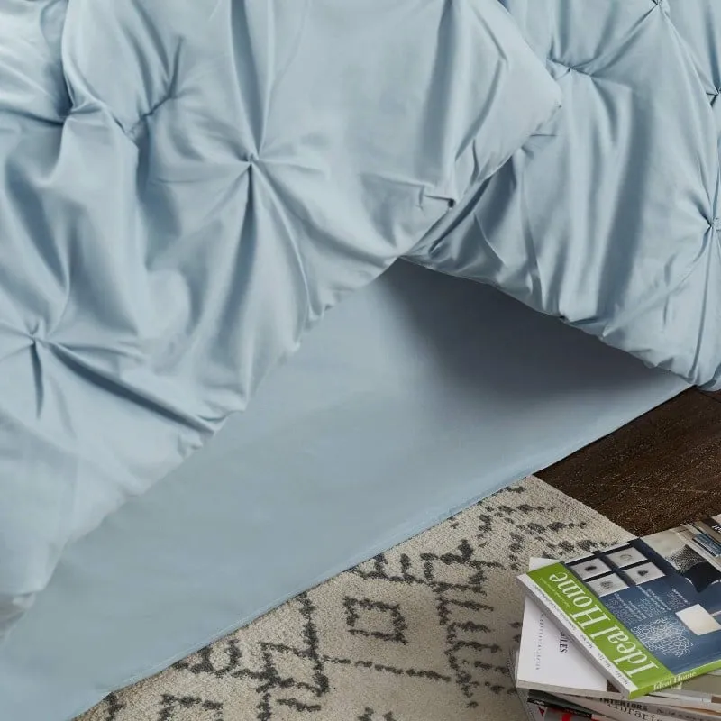 Bedsure Queen 7 Piece Bedding Set, Blue
