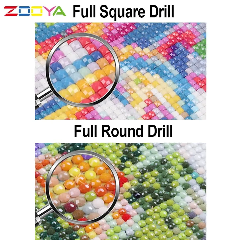 Black And White Leopard Diamond Painting | DIY Animal Diamond Kit | Full Round/Square Drill 5D Rhinestones | Leopard Jungle Cat Spots