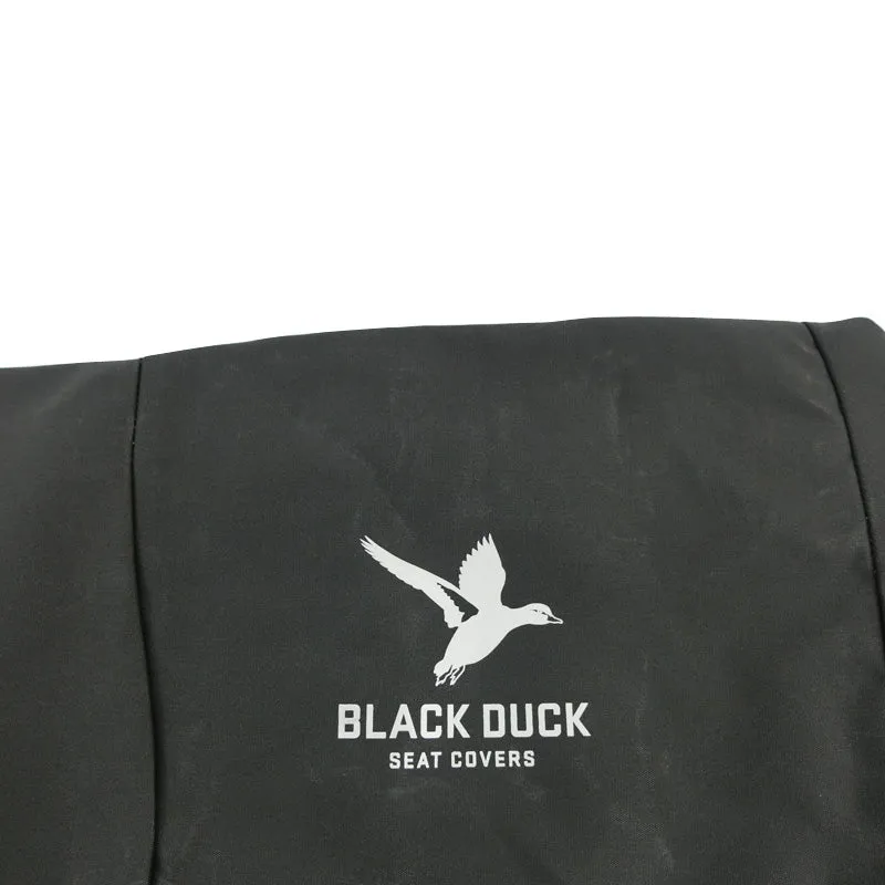 Black Duck Canvas Black Seat Covers Suits Holden Commodore VR/VS Ute 8/1993-12/1999