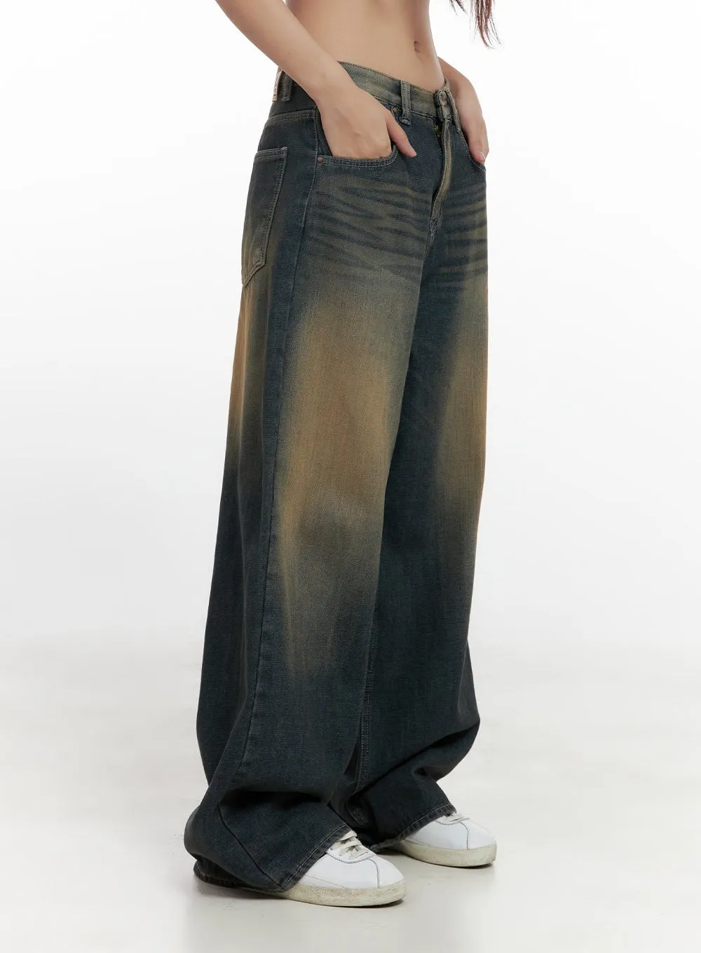 Bryana Cotton Comfort Wide Leg Jeans CN419