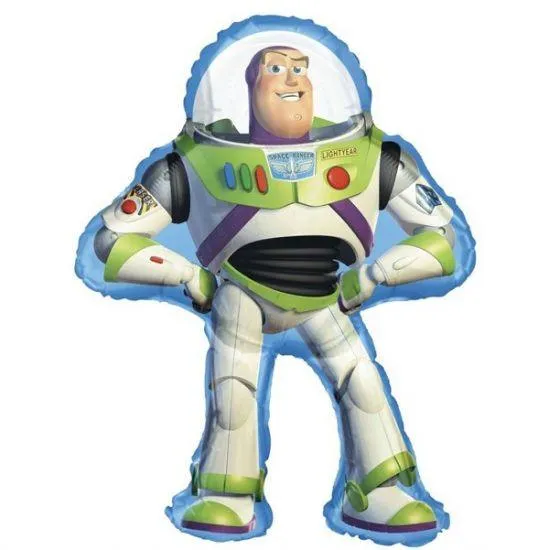 Buzz Lightyear Full Body Foil Balloon Shape