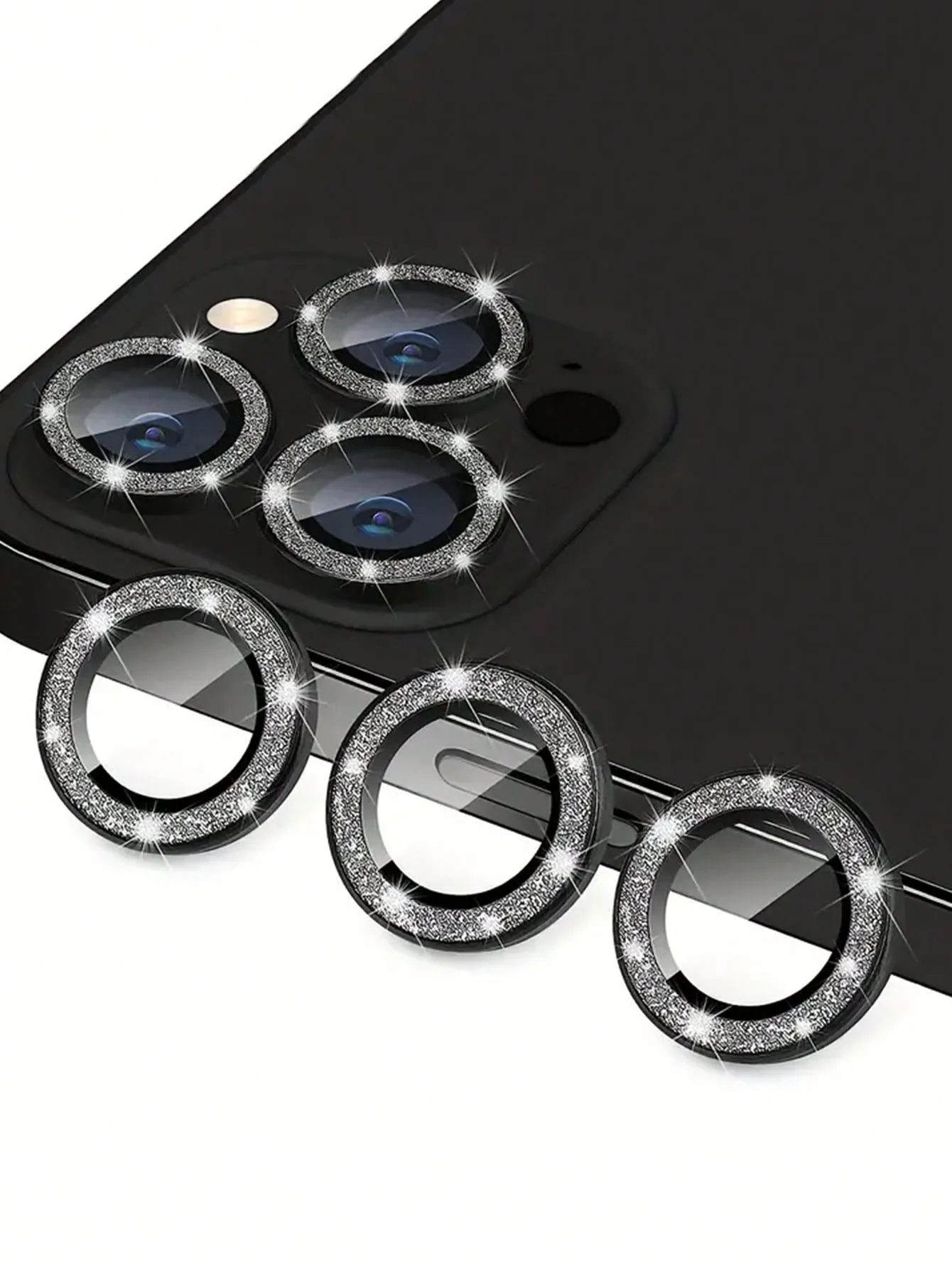Camera lens protector|Apple's camera cover glitter lens protector