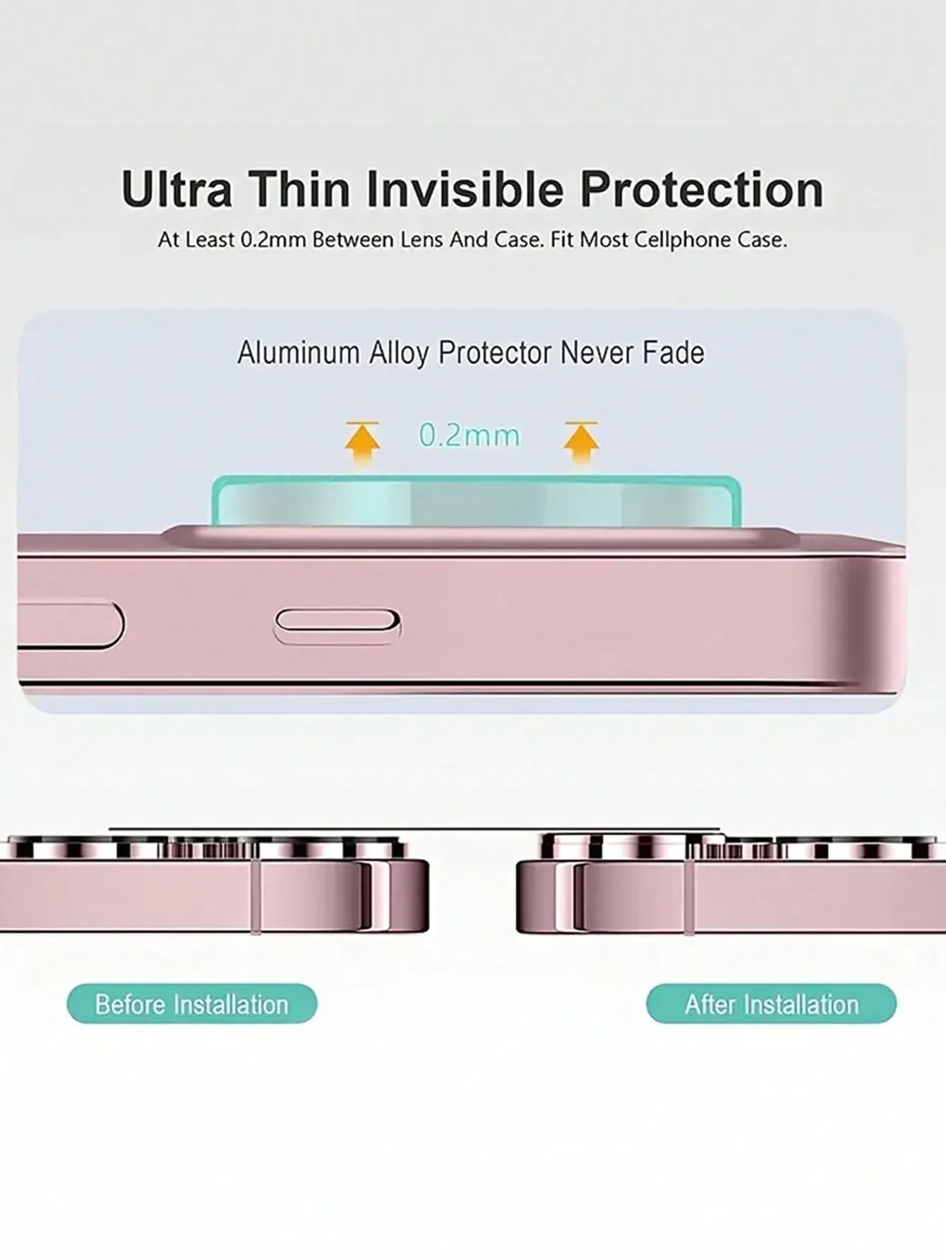 Camera lens protector|Apple's camera cover glitter lens protector