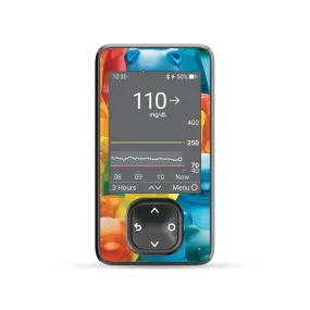 Candy Bears DEXCOM G7 and Stelo and G6 Touchscreen Receiver Sticker