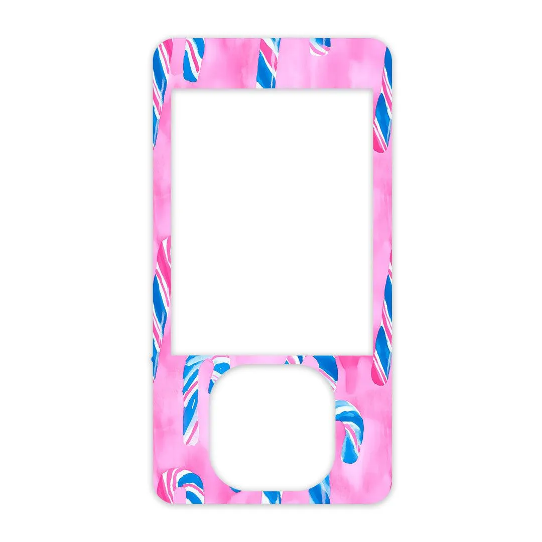 Candy Canes Sticker for DEXCOM G7 and G6 Touchscreen Receiver