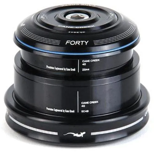 CANE Creek 40 Series Complete Headset Black Tapered Zs44 /28.6 Ec49/40