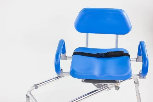 Carousel Sliding Transfer Bench with Swivel Seat. ***FREE ONLINE BONUS OFFER***