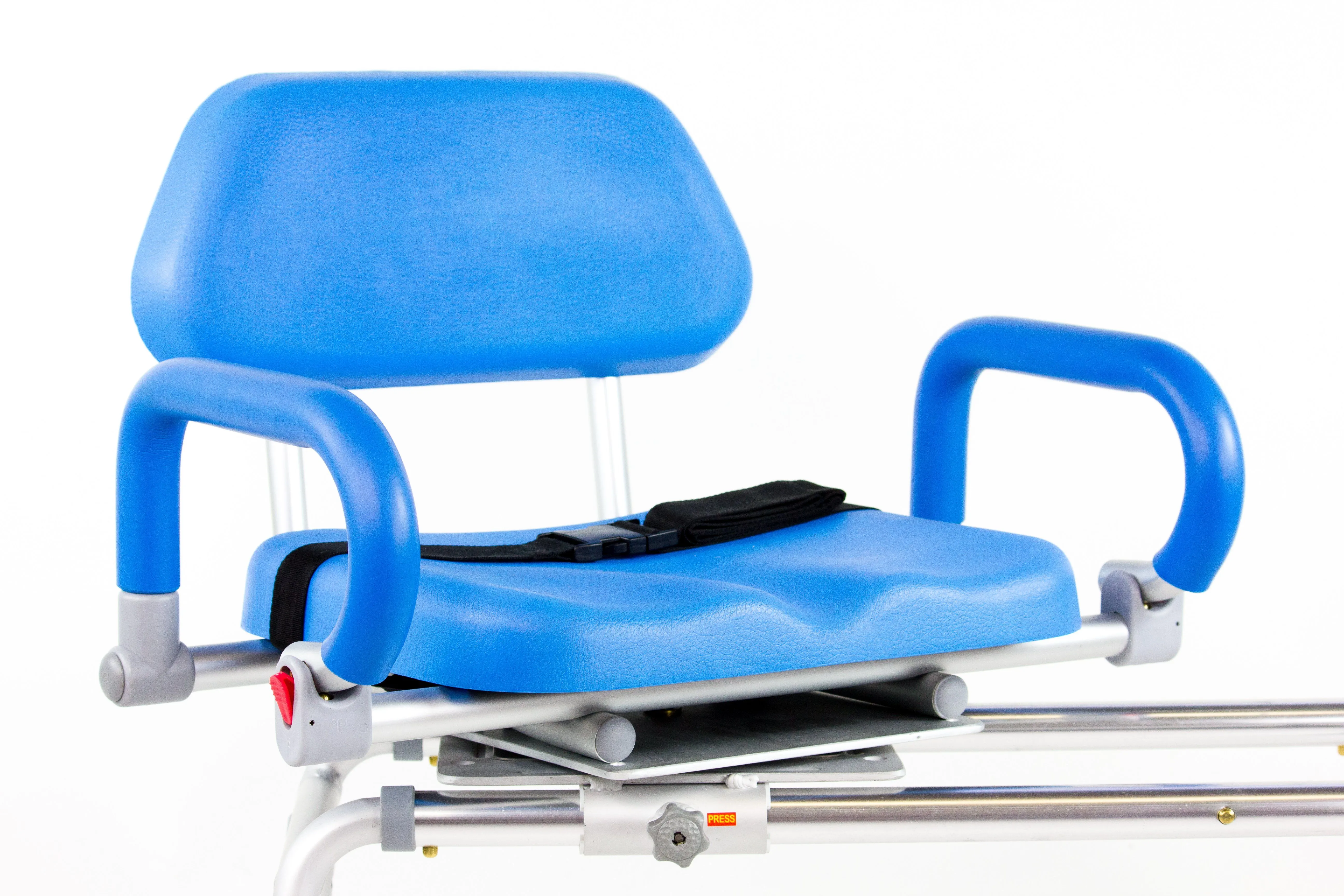 Carousel Sliding Transfer Bench with Swivel Seat. ***FREE ONLINE BONUS OFFER***
