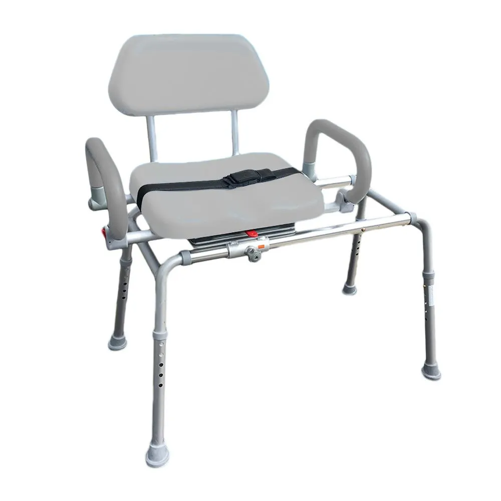 Carousel Sliding Transfer Bench with Swivel Seat. ***FREE ONLINE BONUS OFFER***