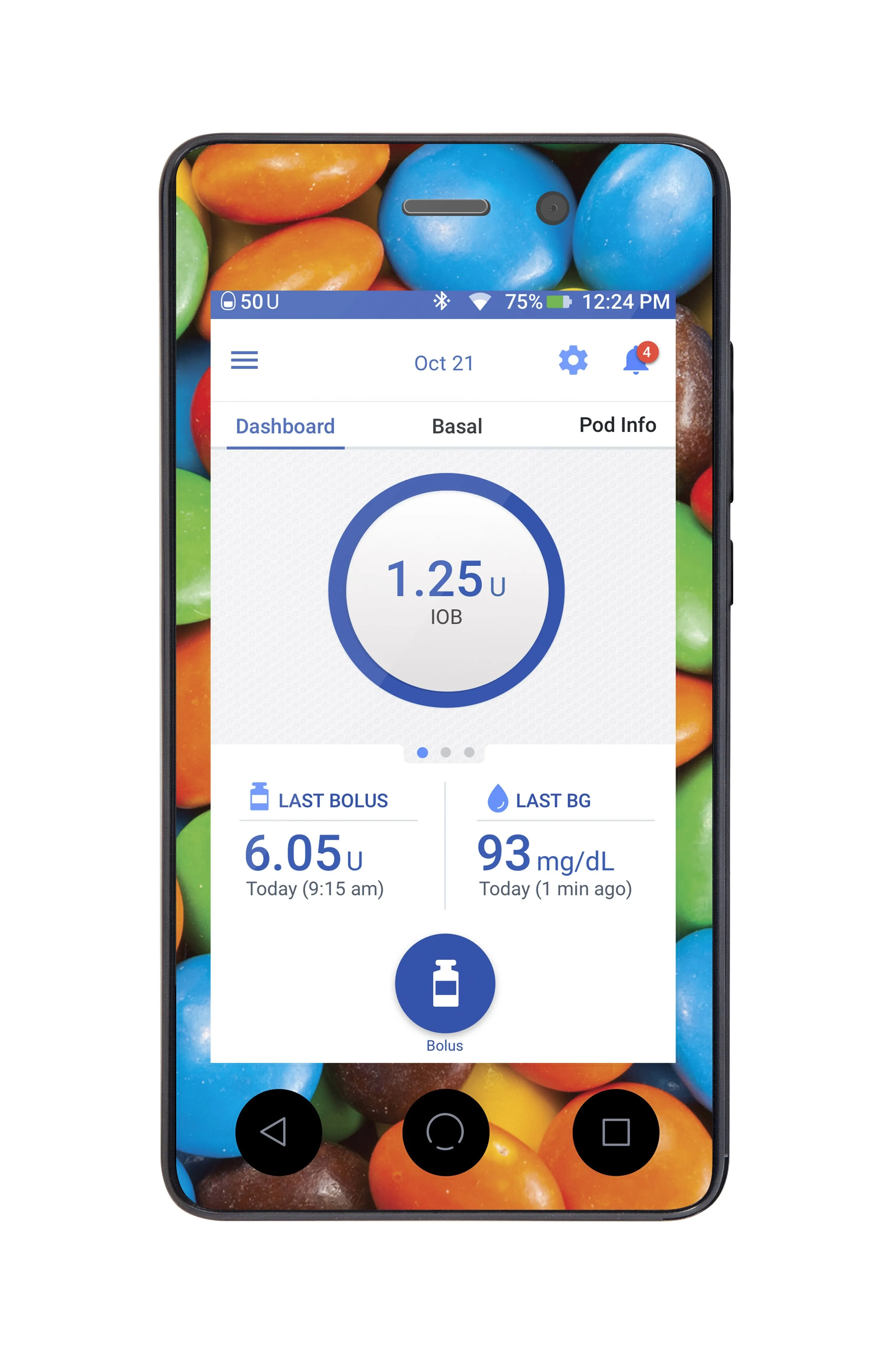 Chocolate Candies Omnipod DASH™