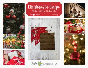 Christmas In Europe -Finishing instructions- pattern with video