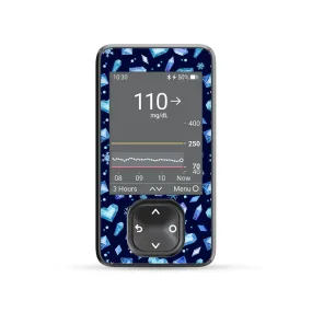 Cold Heart DEXCOM G7 and Stelo and G6 Touchscreen Receiver Sticker