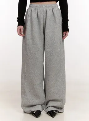 Comfort Pintuck Wide-Leg Sweatpants CJ529