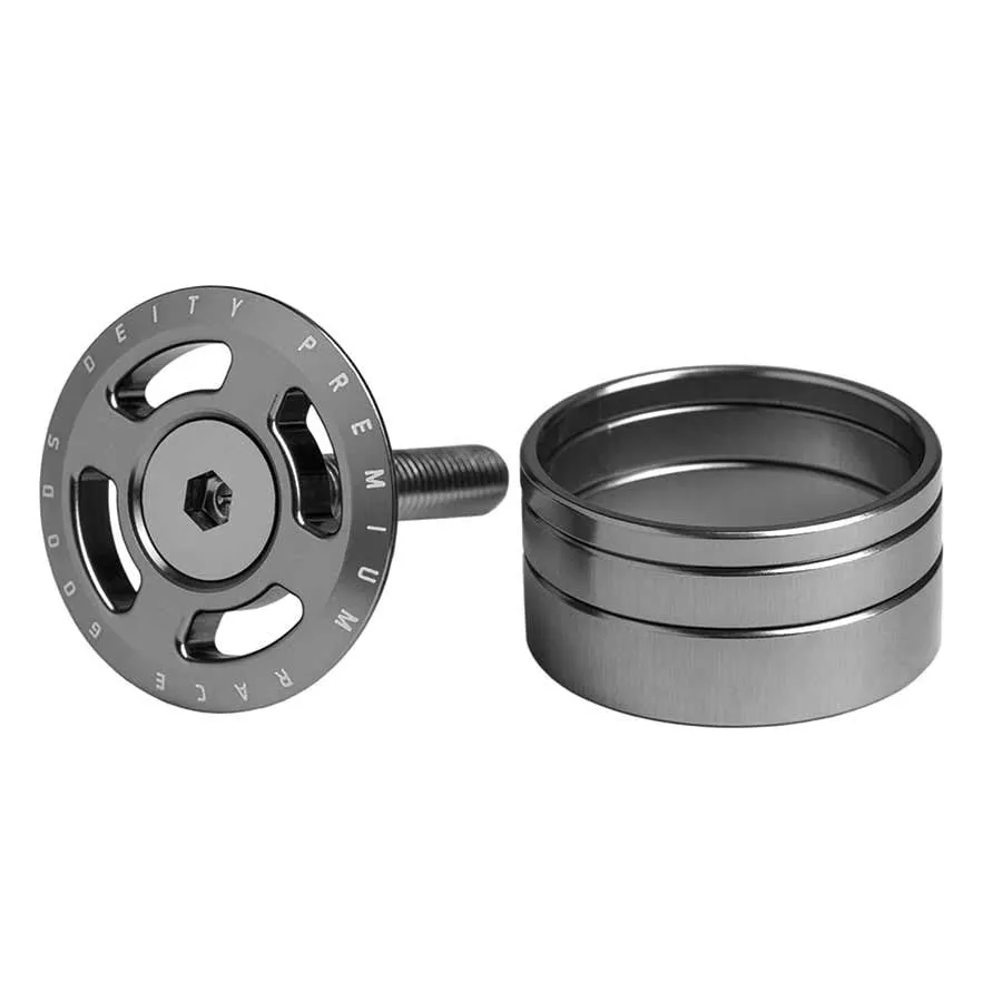 Deity Crosshair 1-1/8" Topcap and Headset Spacers