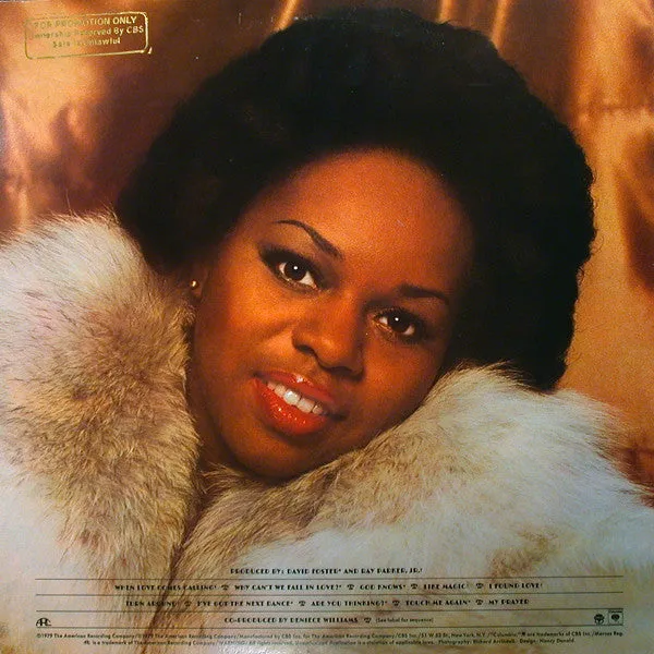 Deniece Williams - When Love Comes Calling (LP, Album, Promo) (Very Good (VG))