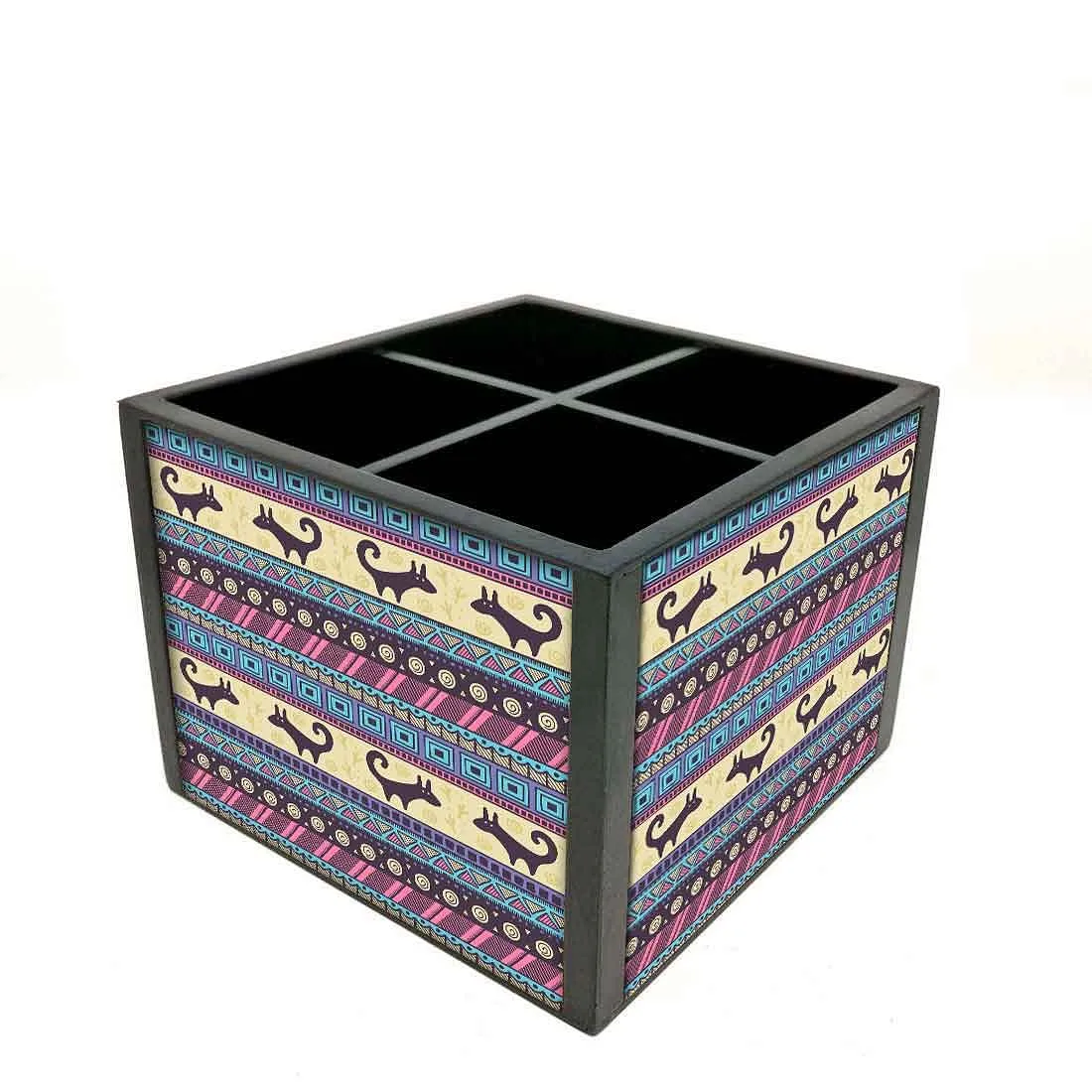 Desk Organizer For Stationery -  Vintage Design