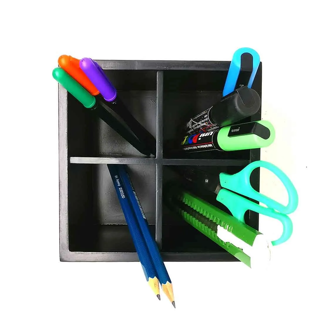 Desk Organizer For Stationery -  Vintage Design