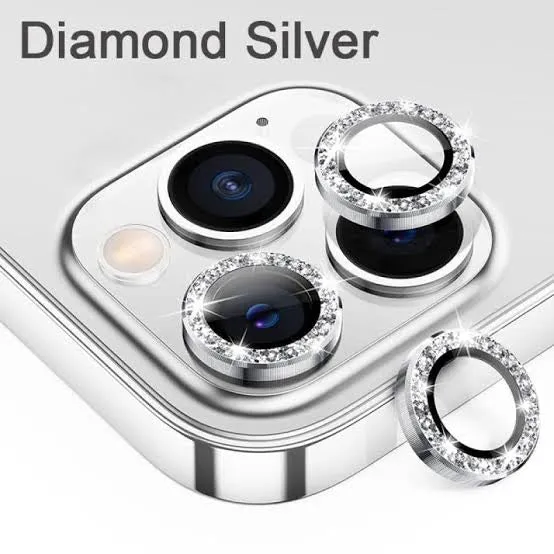 DIAMOND STONE CAMERA LENS PROTECTING RINGS